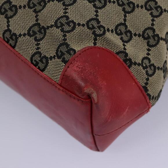 GUCCI GG Supreme Tote Bag Beige Red Gold 002 119 - Picture 16 of 16